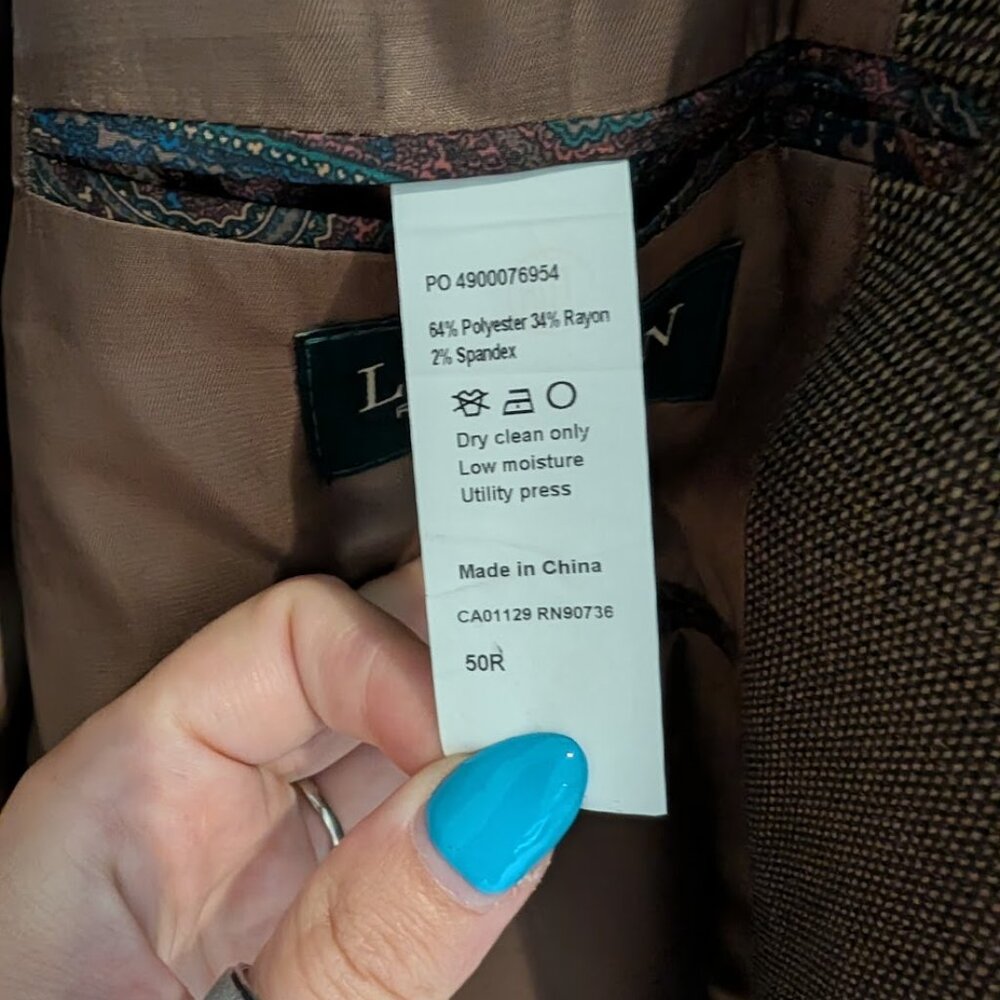 Ralph Lauren Jacket - brown - Size 50R - Picture 4 of 6
